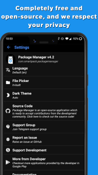 Herunterladen Package Manager Werkzeuge für Android Bildschirmfoto 6