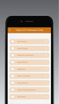 Herunterladen Haylou GST Smartwatch Guide Sonstiges für Android Bildschirmfoto 4