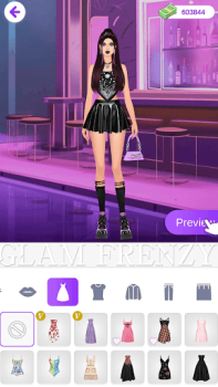 Herunterladen Glam Frenzy: anzieh spiele Gelegentlich für Android Bildschirmfoto 6