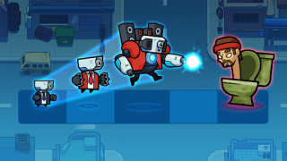 Herunterladen Alien Fight: Police vs Zombie Gelegentlich für Android Bildschirmfoto 6