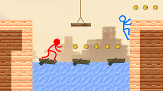 Herunterladen Stickman Parkour Race & Jump Abenteuer für Android Bildschirmfoto 4