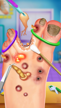 Herunterladen ASMR Doctor: Hospital Games Rollenspiele für Android Bildschirmfoto 2