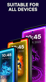 Herunterladen Kantenbeleuchtung - Beleuchtet Personalisierung für Android Bildschirmfoto 6