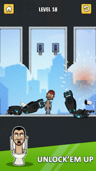 Herunterladen Head Monster: Move Survival Gelegentlich für Android Bildschirmfoto 5