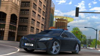 Herunterladen Ultimate Car Driving: Camry Simulatoren für Android Bildschirmfoto 4