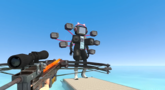 Herunterladen TV WOMEN vs TV MAN Mod GMOD Abenteuer für Android Bildschirmfoto 5