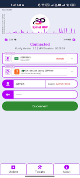 Herunterladen Sylnet UDP Kommunikation für Android Bildschirmfoto 3