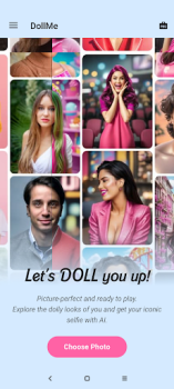 Herunterladen DollMe - Selfie generator Foto für Android Bildschirmfoto 5