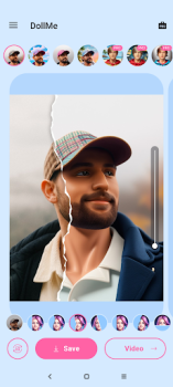Herunterladen DollMe - Selfie generator Foto für Android Bildschirmfoto 7