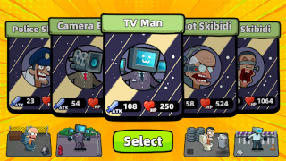 Herunterladen Merge War: Monster vs Cyberman Arkade für Android Bildschirmfoto 3
