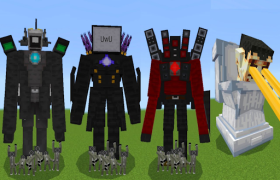 Herunterladen Titan TV Man mod for MCPE Personalisierung für Android Bildschirmfoto 3