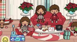 Herunterladen Toca Boca - Christmas Routine Abenteuer für Android Bildschirmfoto 2