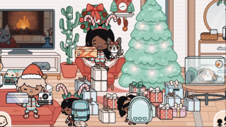 Herunterladen Toca Boca - Christmas Routine Abenteuer für Android Bildschirmfoto 4