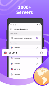 Herunterladen OK VPN - Secure & Fast Proxy Werkzeuge für Android Bildschirmfoto 2