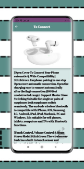Herunterladen Earphones XY-70 TWS guide Nachrichten & Magazine für Android Bildschirmfoto 6