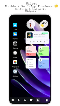 Herunterladen Mac OS Launcher Plus Personalisierung für Android Bildschirmfoto 2