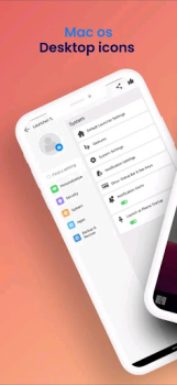 Herunterladen Mac OS Launcher Plus Personalisierung für Android Bildschirmfoto 6