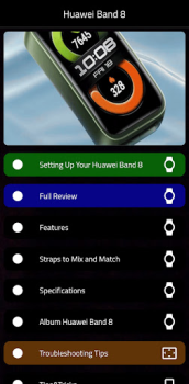 Herunterladen Huawei Band 8 Instructions Werkzeuge für Android Bildschirmfoto 5