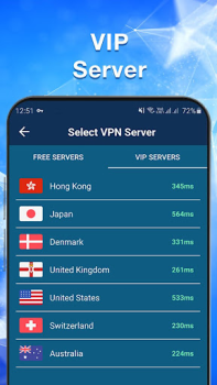 Herunterladen VPN Master - Fast Secure Proxy Werkzeuge für Android Bildschirmfoto 6