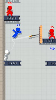 Herunterladen Stick Master Aktion für Android Bildschirmfoto 3