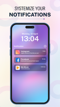 Herunterladen iOS 17 - Control Center App Personalisierung für Android Bildschirmfoto 7