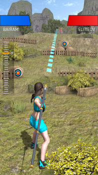 Herunterladen Archery Clash Sport Spiele für Android Bildschirmfoto 2