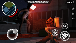 Herunterladen Skbidi Toilet War: FPS Shooter Aktion für Android Bildschirmfoto 5