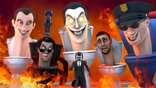 Herunterladen Skbidi Toilet War: FPS Shooter Aktion für Android Bildschirmfoto 6