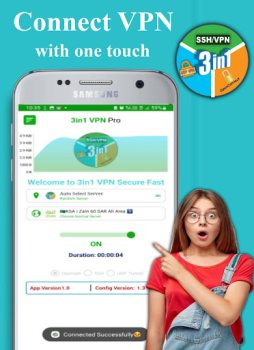 Herunterladen 3in1 ViP VPN Kommunikation für Android Bildschirmfoto 2