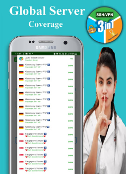 Herunterladen 3in1 ViP VPN Kommunikation für Android Bildschirmfoto 3