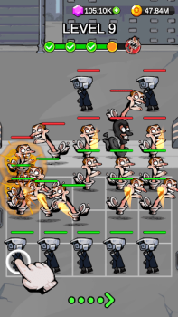 Herunterladen Toilet Monster Merge Games Arkade für Android Bildschirmfoto 5