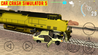 Herunterladen Car Crash Simulator 5 Rennen für Android Bildschirmfoto 3