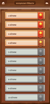 Herunterladen СЎЗ ЎЙИНИ 2024 Wort-Spiele für Android Bildschirmfoto 7