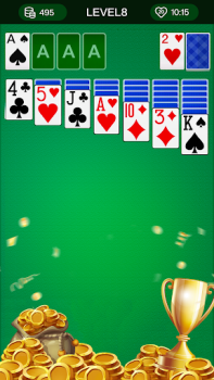 Herunterladen Solitaire Plus Kartenspiele für Android Bildschirmfoto 2