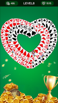 Herunterladen Solitaire Plus Kartenspiele für Android Bildschirmfoto 3
