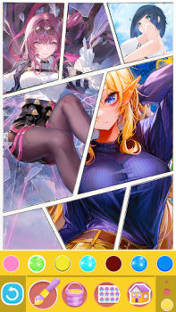 Herunterladen Sexy Coloring Book for Adults Brettspiele für Android Bildschirmfoto 4