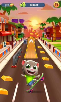 Herunterladen Talking Tom Gold Run Aktion für Android Bildschirmfoto 3