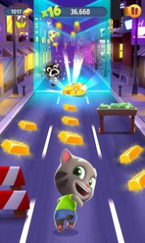 Herunterladen Talking Tom Gold Run Aktion für Android Bildschirmfoto 4