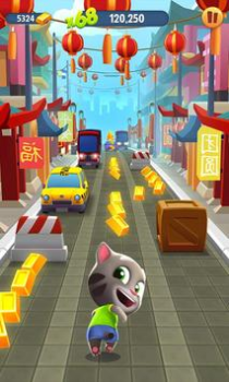 Herunterladen Talking Tom Gold Run Aktion für Android Bildschirmfoto 6