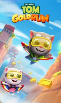 Herunterladen Talking Tom Gold Run Aktion für Android Bildschirmfoto 7