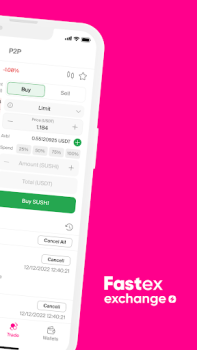 Herunterladen Fastex: Buy Bitcoin & Crypto Finanzen für Android Bildschirmfoto 6