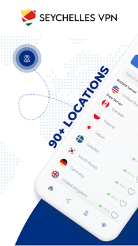 Herunterladen VPN Seychelles - Seychelles IP Werkzeuge für Android Bildschirmfoto 3