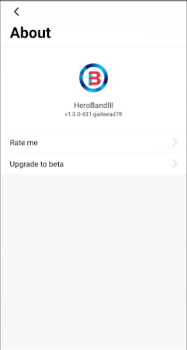 Herunterladen HerobandⅢ Gesundheit & Fitness für Android Bildschirmfoto 4