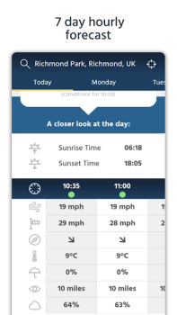 Herunterladen Dronecast - Weather & Fly Map Wetter für Android Bildschirmfoto 4