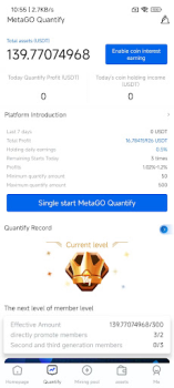 Herunterladen MetaGO Finanzen für Android Bildschirmfoto 2