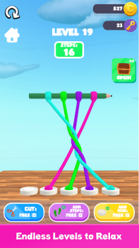 Herunterladen Twisted Ropes 3D Tangle Master Puzzle-Spiele für Android Bildschirmfoto 6