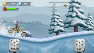 Herunterladen Mountain Climb : Jump Rennen für Android Bildschirmfoto 2