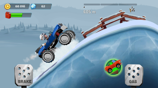 Herunterladen Mountain Climb : Jump Rennen für Android Bildschirmfoto 5