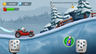 Herunterladen Mountain Climb : Jump Rennen für Android Bildschirmfoto 6
