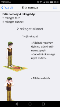 Herunterladen Namaz Kitaby Bücher und Leitfäden für Android Bildschirmfoto 2